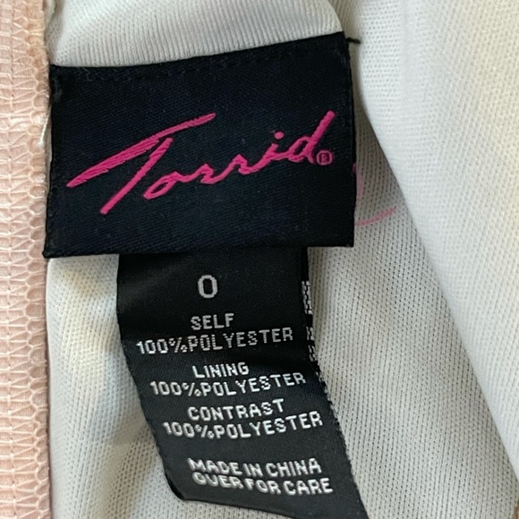 Torrid Snake Print Ruched Dress Brown beige white - Picture 7 of 8